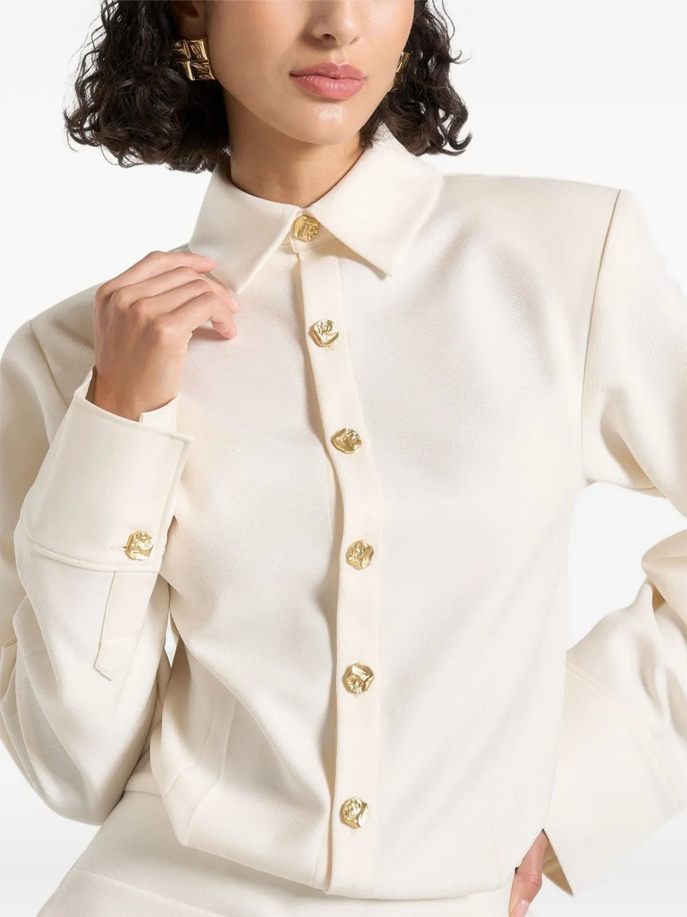 Manière De Voir Laure mini-jurk Beige