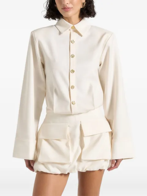 Manière De Voir Laure cargo shirt mini dress