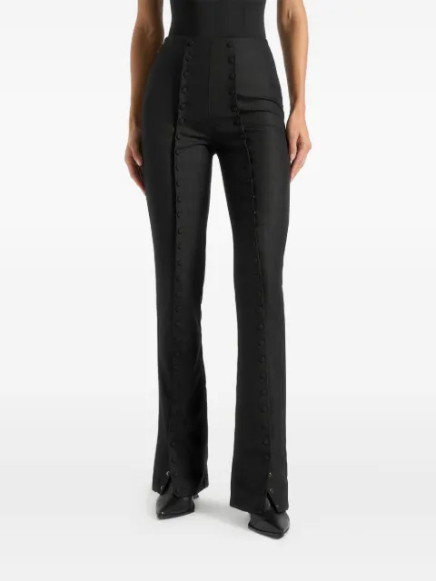 Manière De Voir pantalon de costume Therese à boutons décoratifs