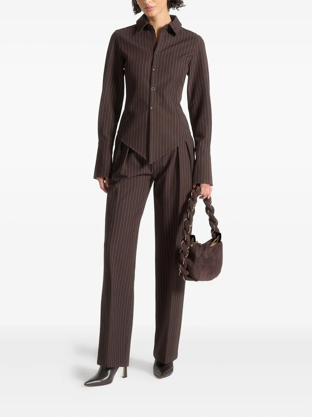 Manière De Voir pinstripe shirt | Shirts | Image 2