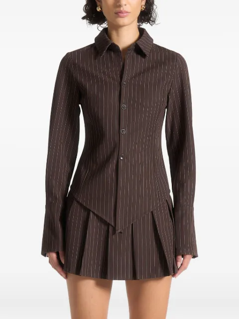 Manière De Voir pinstripe shirt