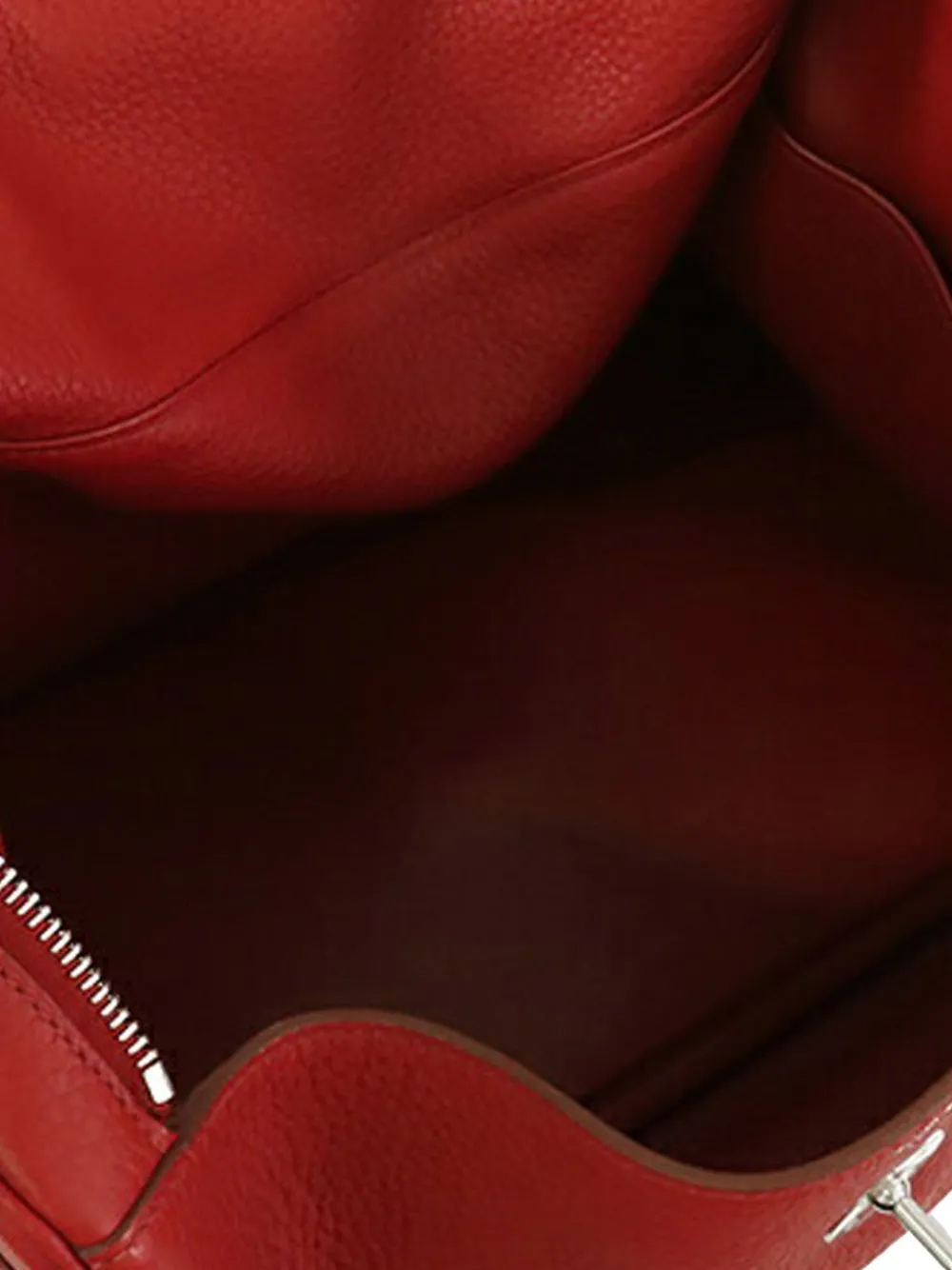 Pre-owned Hermes 2014 Clemence Lindy 34 Satchel