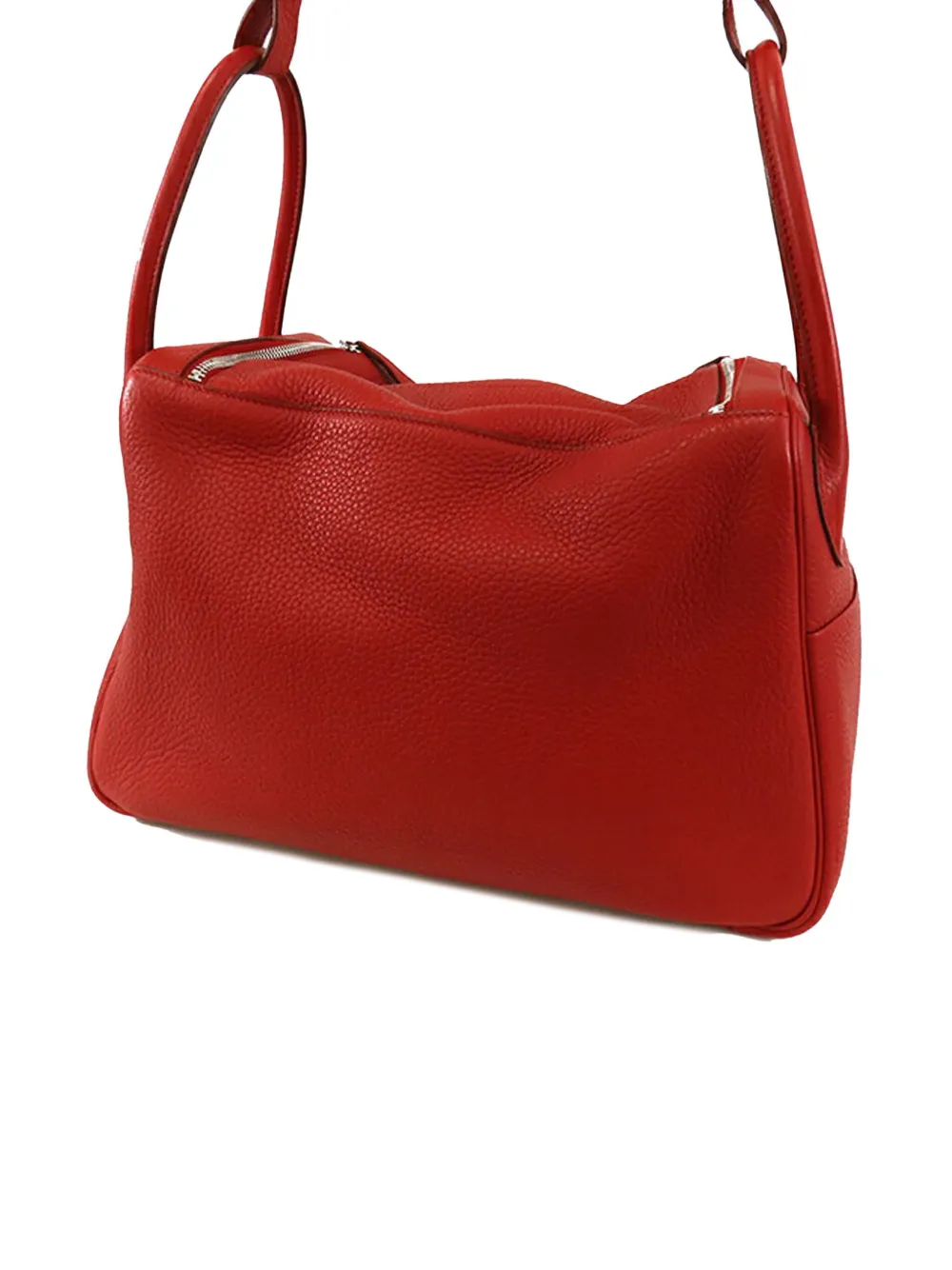 Pre-owned Hermes 2014 Clemence Lindy 34 Satchel