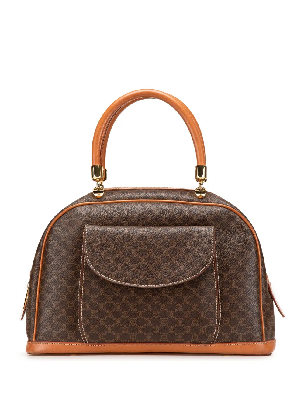 Céline Pre-Owned bolsa de mano Macadam Coated Canvas 1999 | marrón | Image 1
