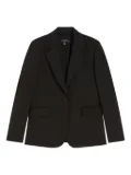 Weekend Max Mara single-breasted notched-lapel blazer - Black