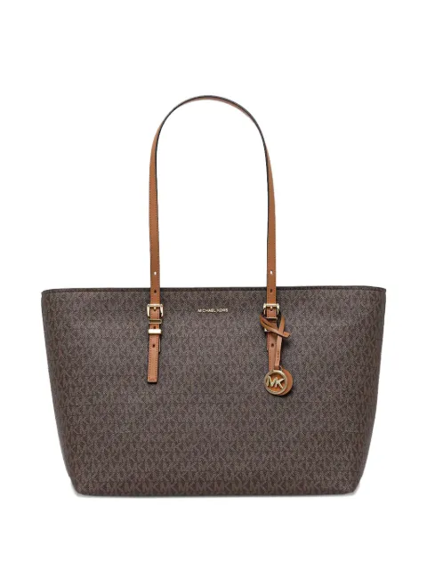 Michael Kors monogram-pattern tote bag