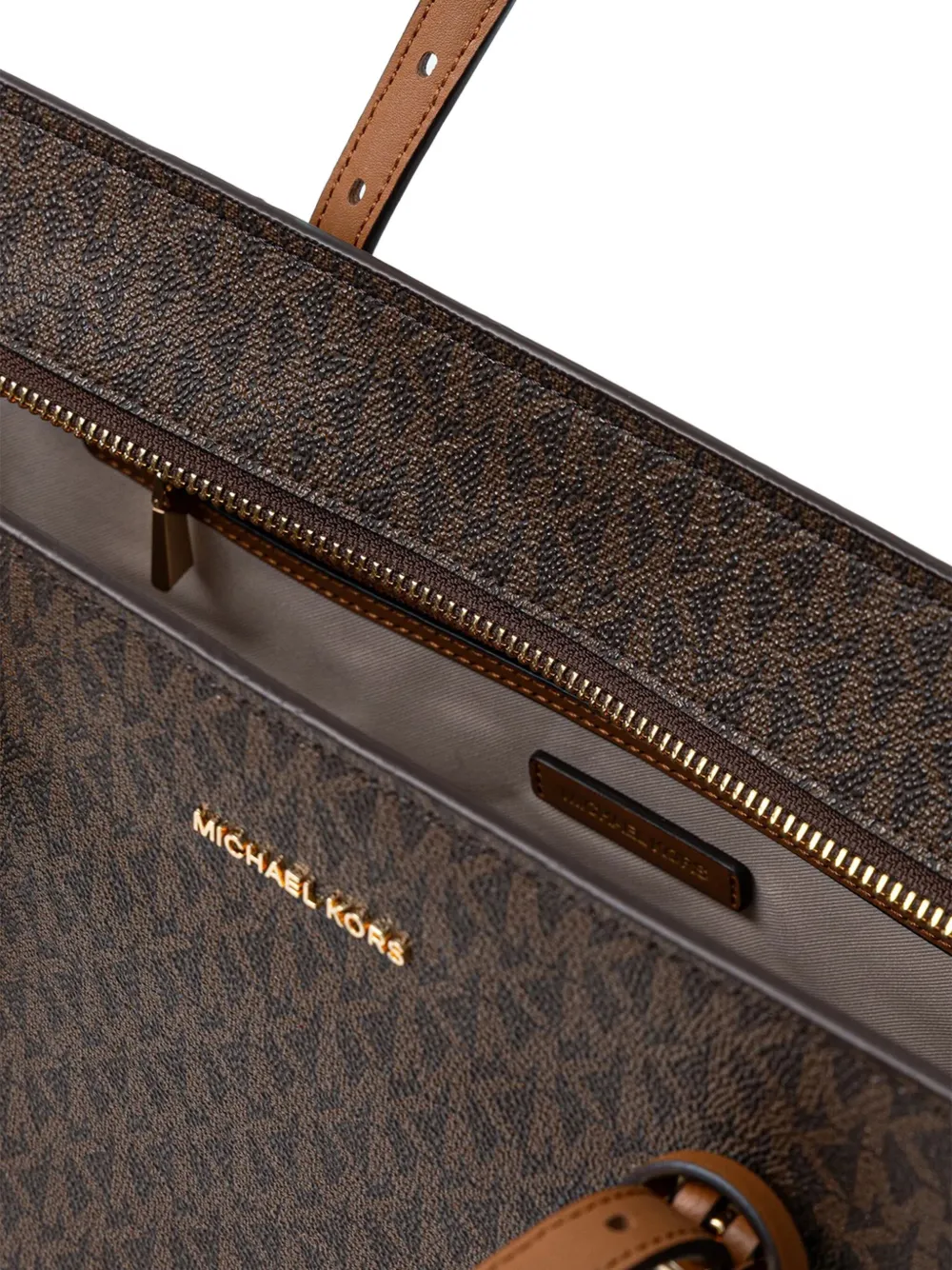 Michael Kors Shopper met monogram-print Bruin