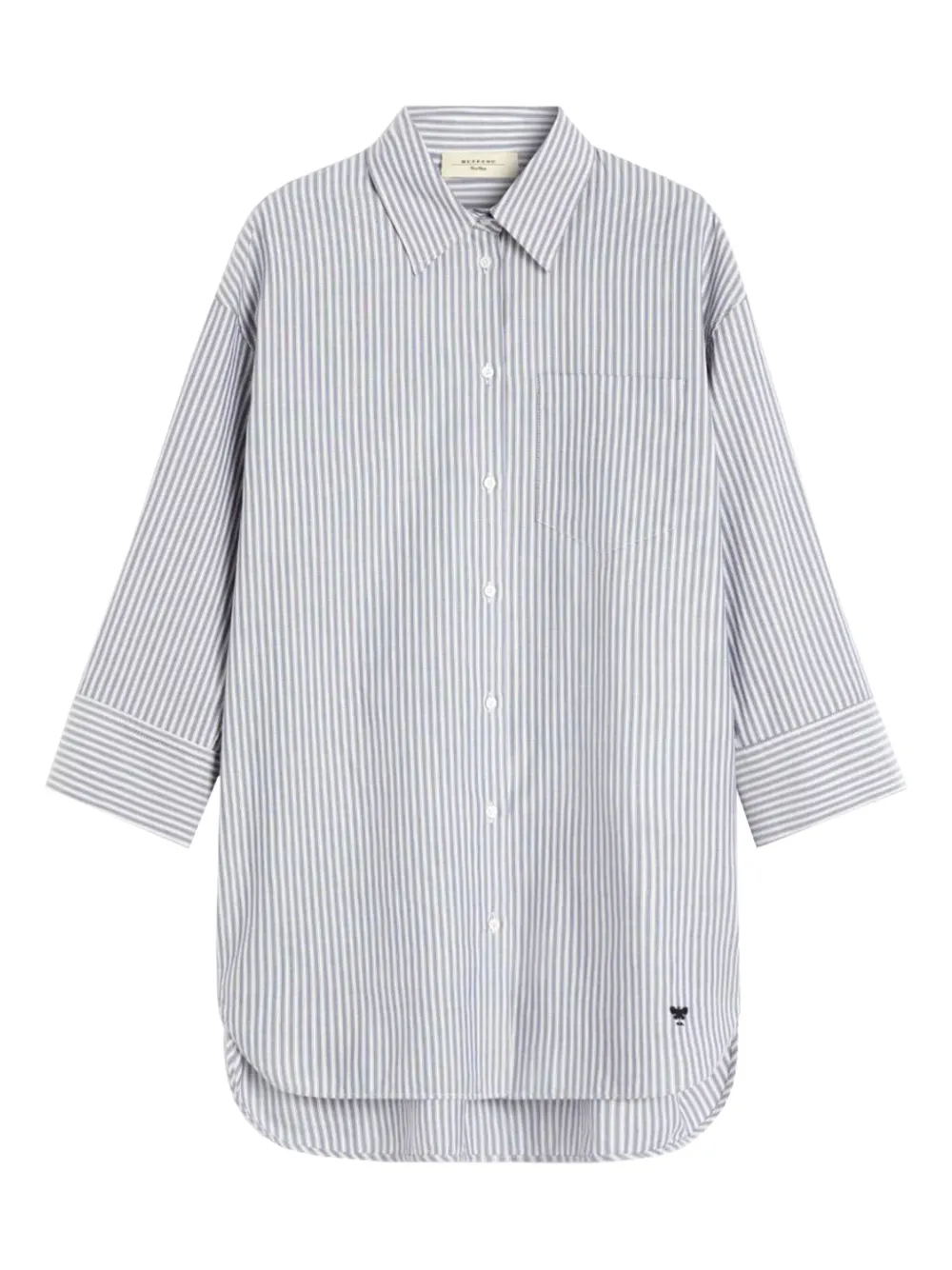 Weekend Max Mara striped shirt Blauw