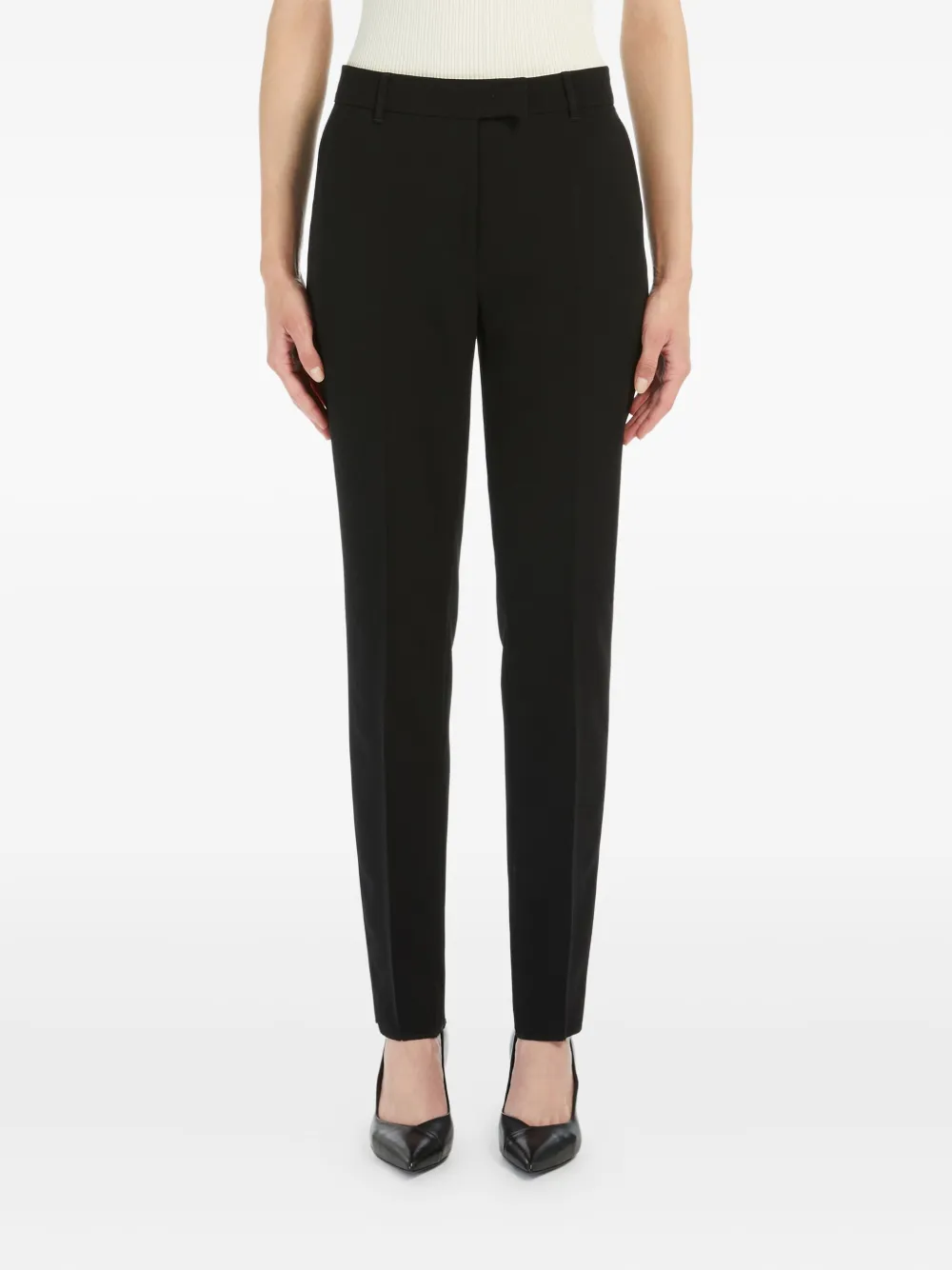Max Mara Plooibroek Zwart