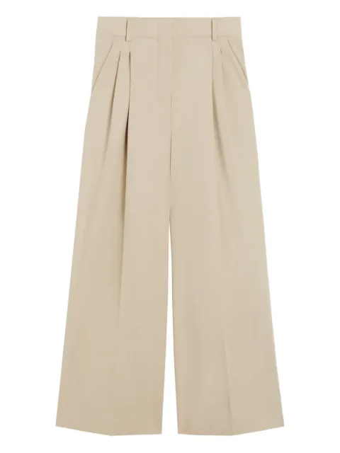 Weekend Max Mara pleated wide-leg trousers