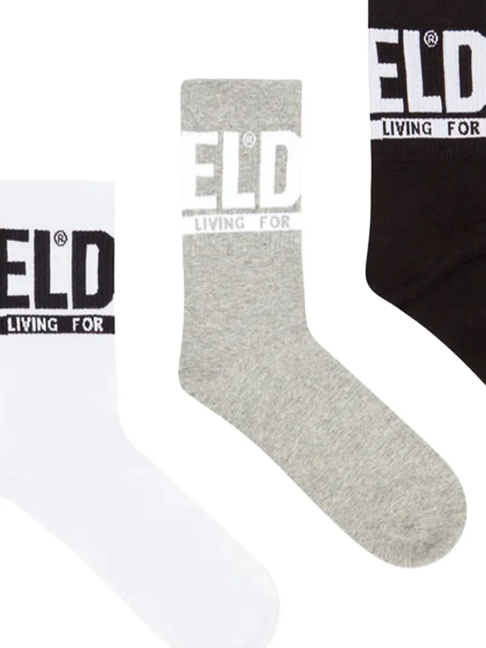 Diesel logo-detail socks (pack of three) | Image 2