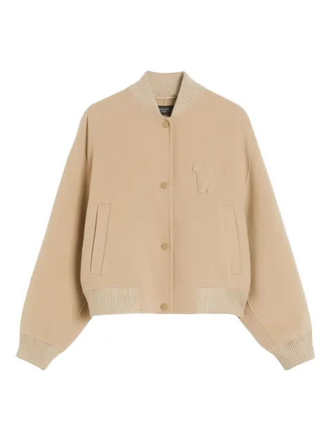Weekend Max Mara patch-detail wool-blend jacket