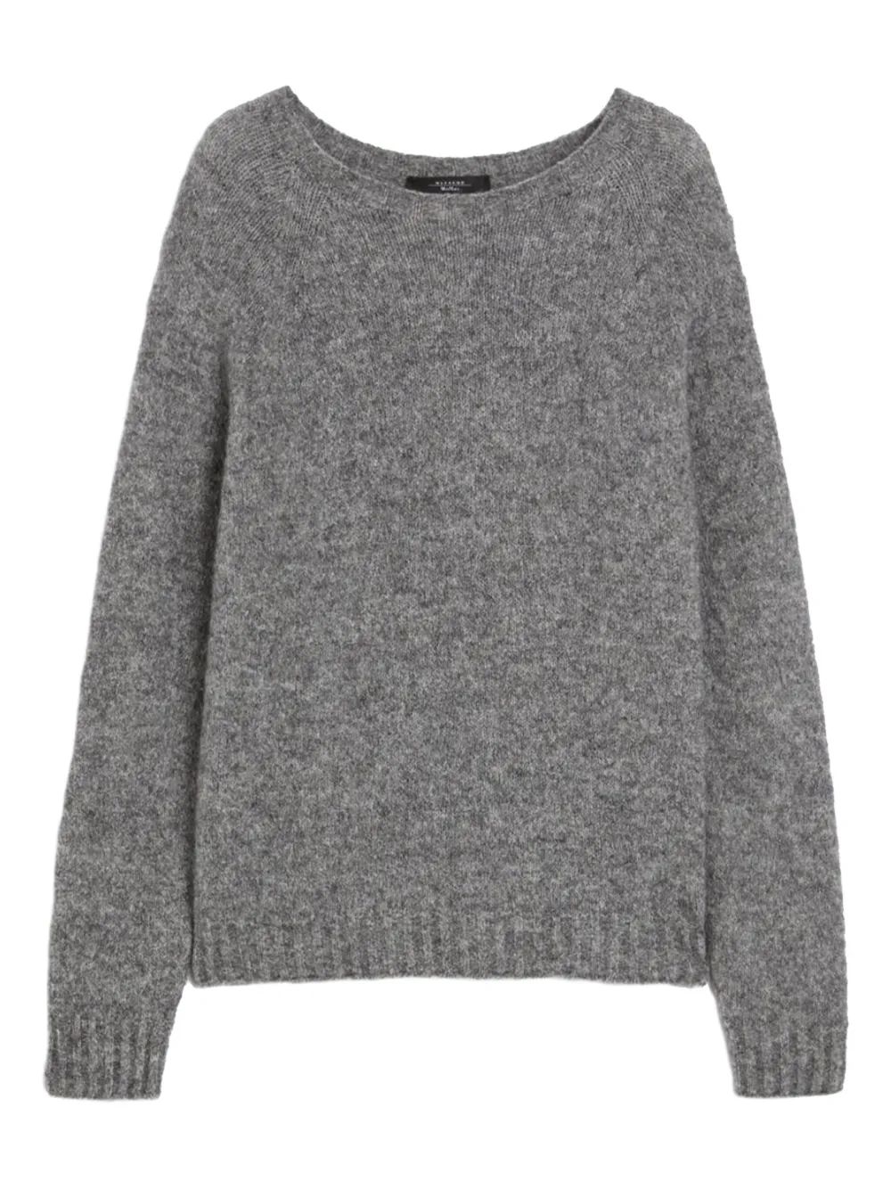 Weekend Max Mara Trui met raglan mouwen en geribbelde afwerking Grijs