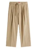 Tommy Hilfiger pleated belted trousers - Neutrals