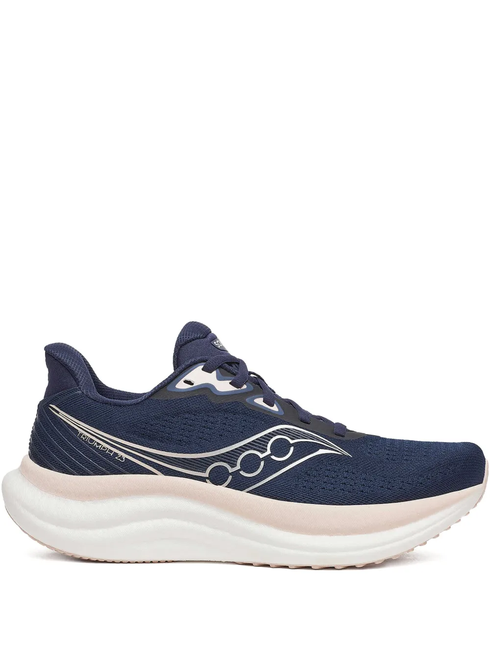 Saucony Triumph 23 knitted-panel trainers Blue