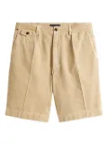 Tommy Hilfiger pleated cotton shorts - Neutrals
