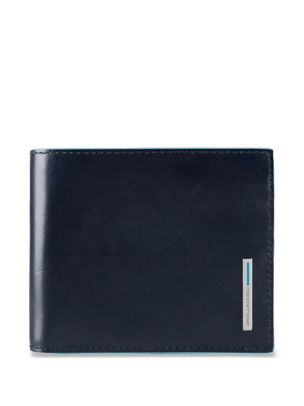 PIQUADRO Leren portemonnee Blauw