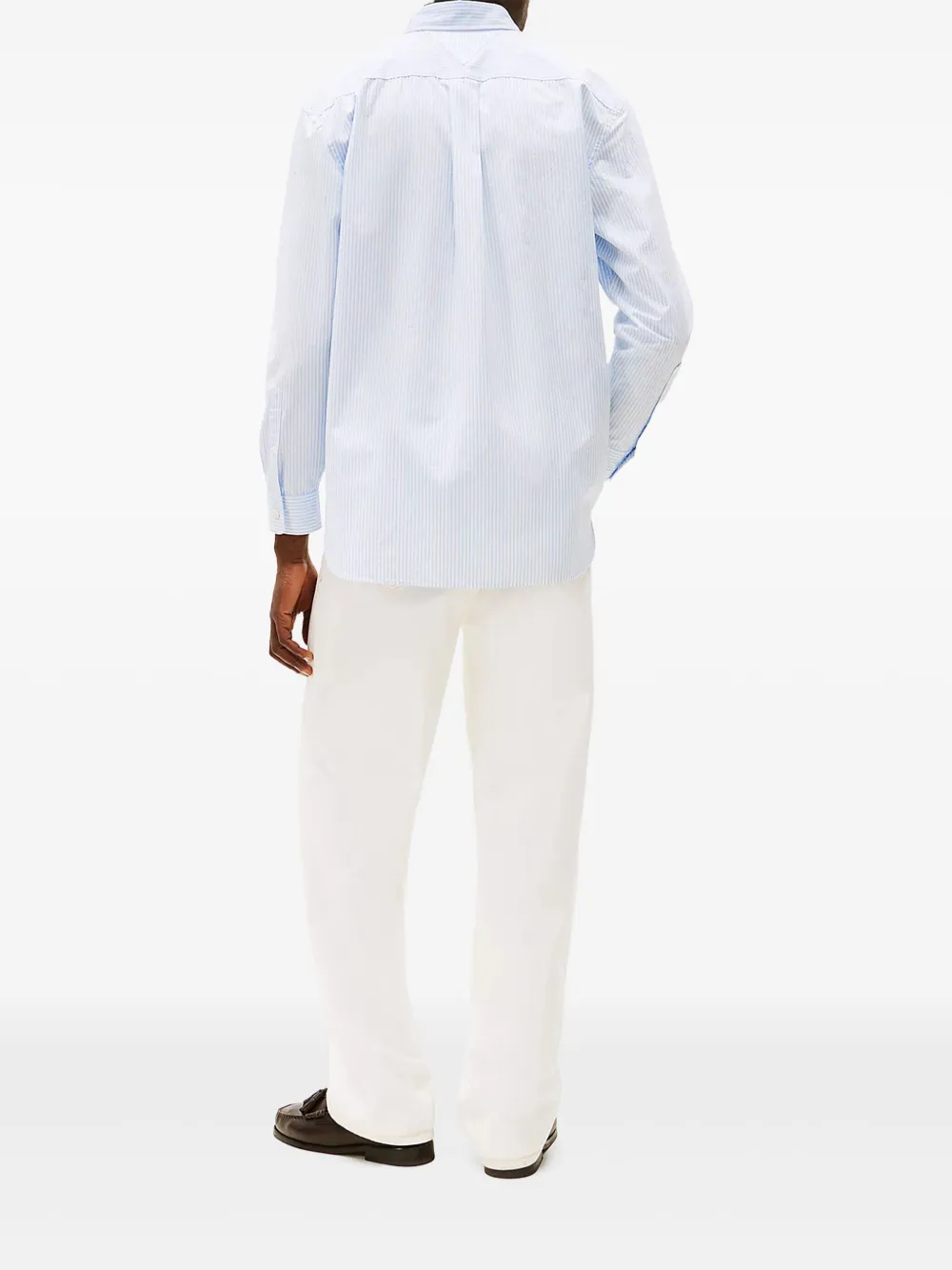 Tommy Hilfiger Gestreept overhemd Blauw