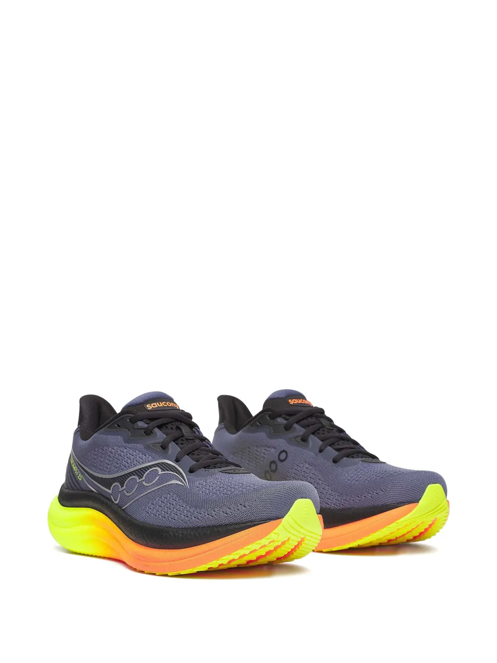 Saucony Triumph 23 ridged-panel sneakers Grey