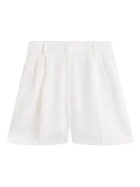 Tommy Hilfiger pleated high-waisted shorts