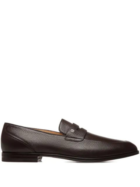 Bally Westminster Loafer aus strukturiertem Leder