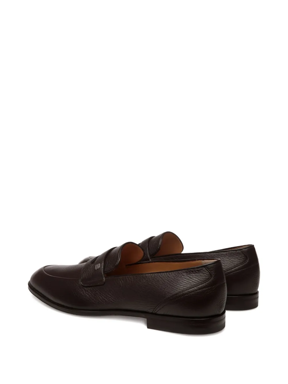 Bally Westminster loafers van bewerkt leer Bruin