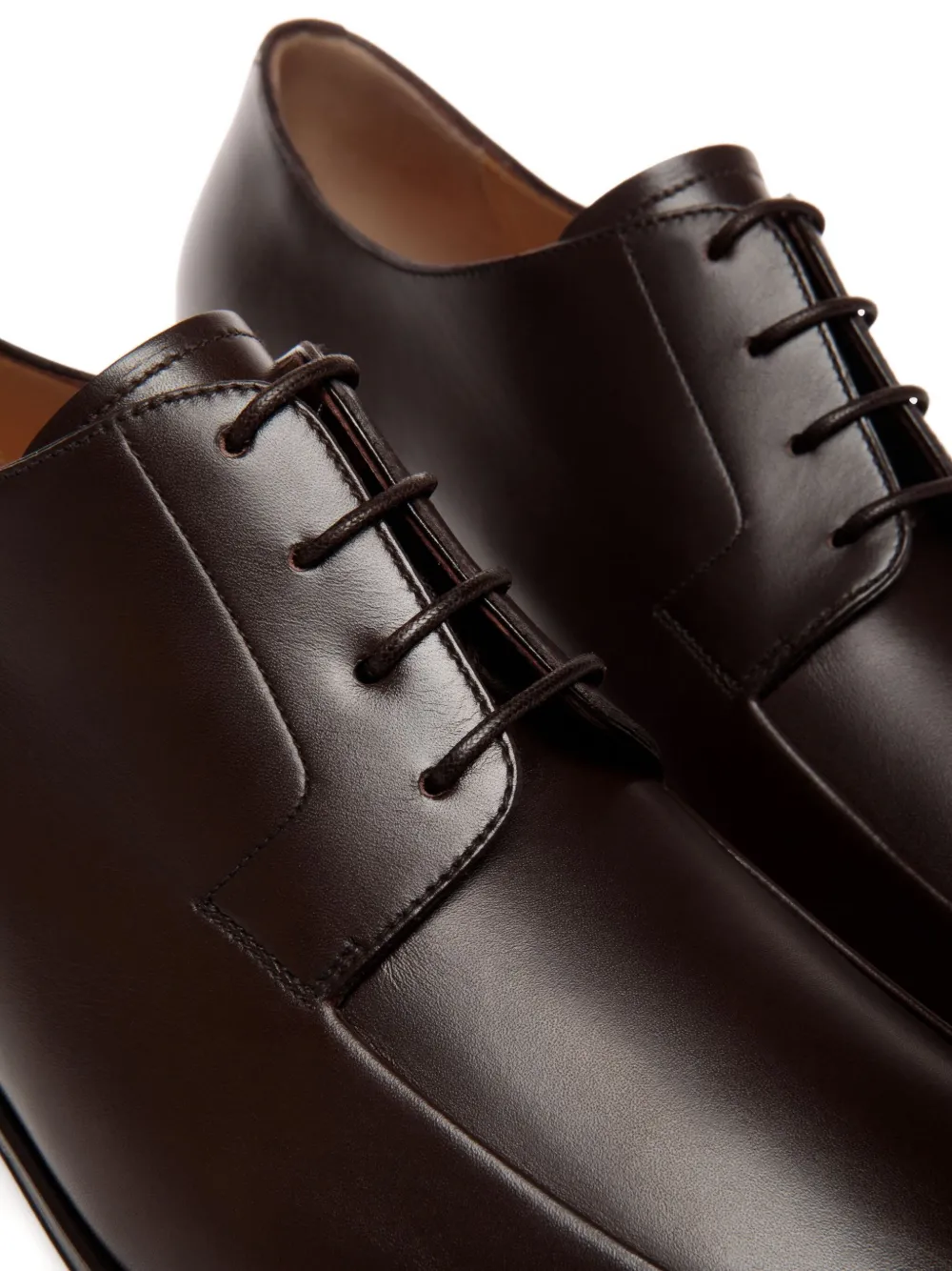 Bally leather derby shoes Brown