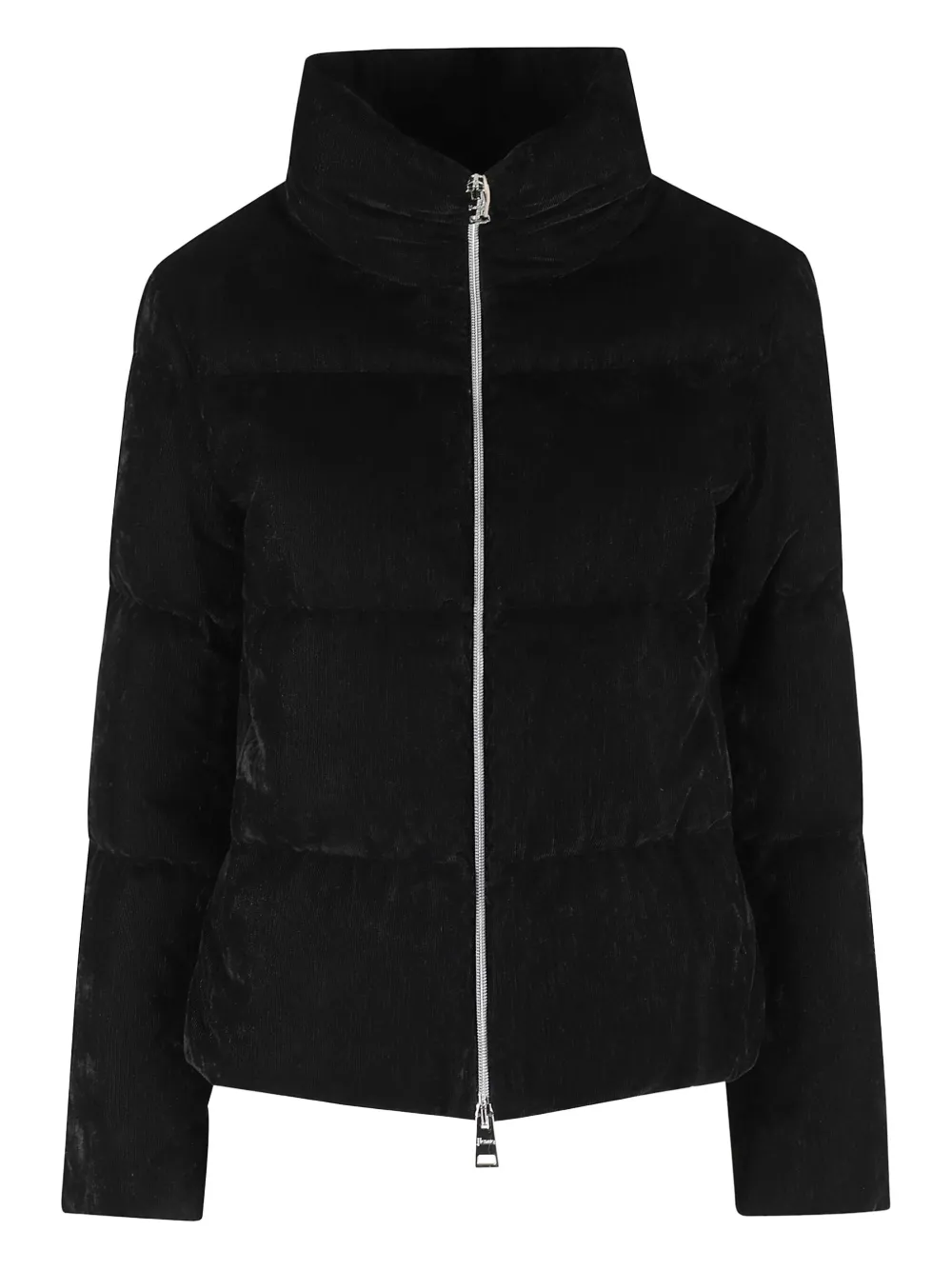 Herno velvet quilted jacket | Black | Image 1