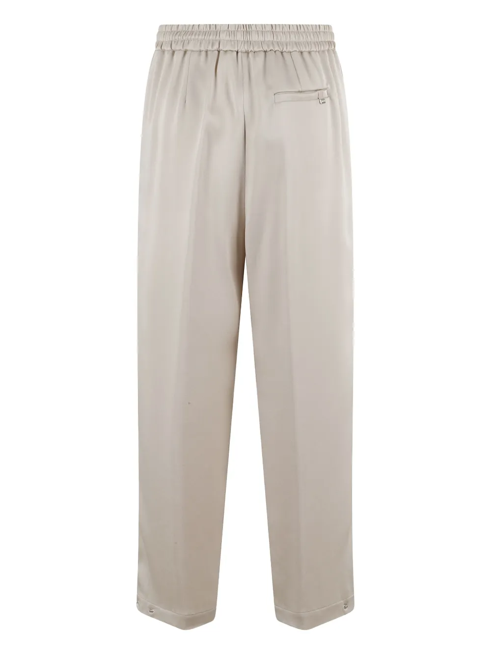 Herno Geplooide broek met trekkoord Beige