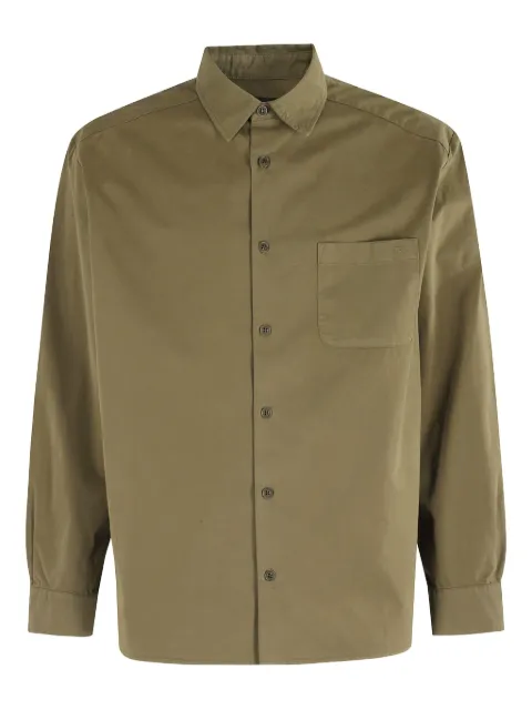 A.P.C. Camisa com abotoamento e logo bordado