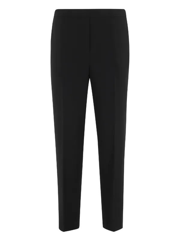 Theory Elasticated-waist Trousers in Black