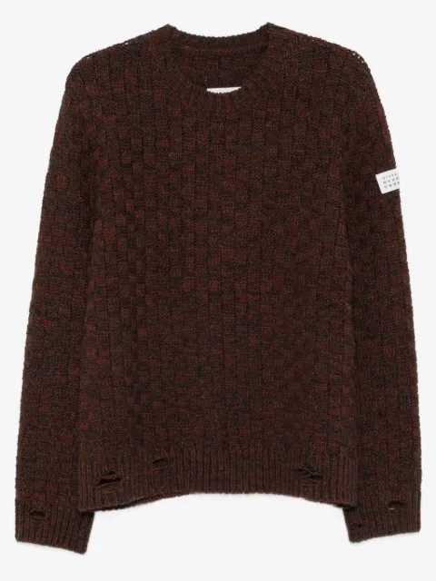 MM6 Maison Margiela crew-neck wool sweater