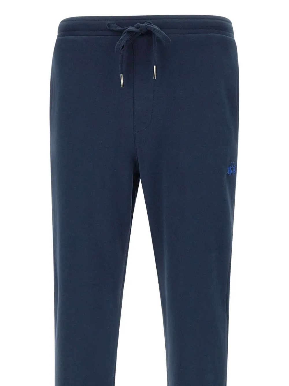 La Martina logo-embroidered track pants Blauw