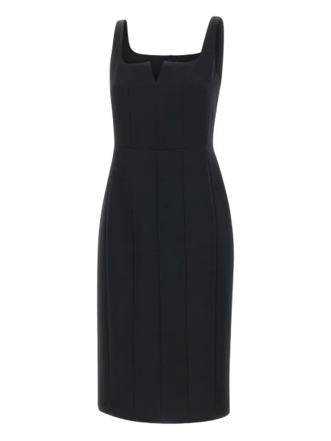 Max Mara Etruria square-neck sleeveless dress