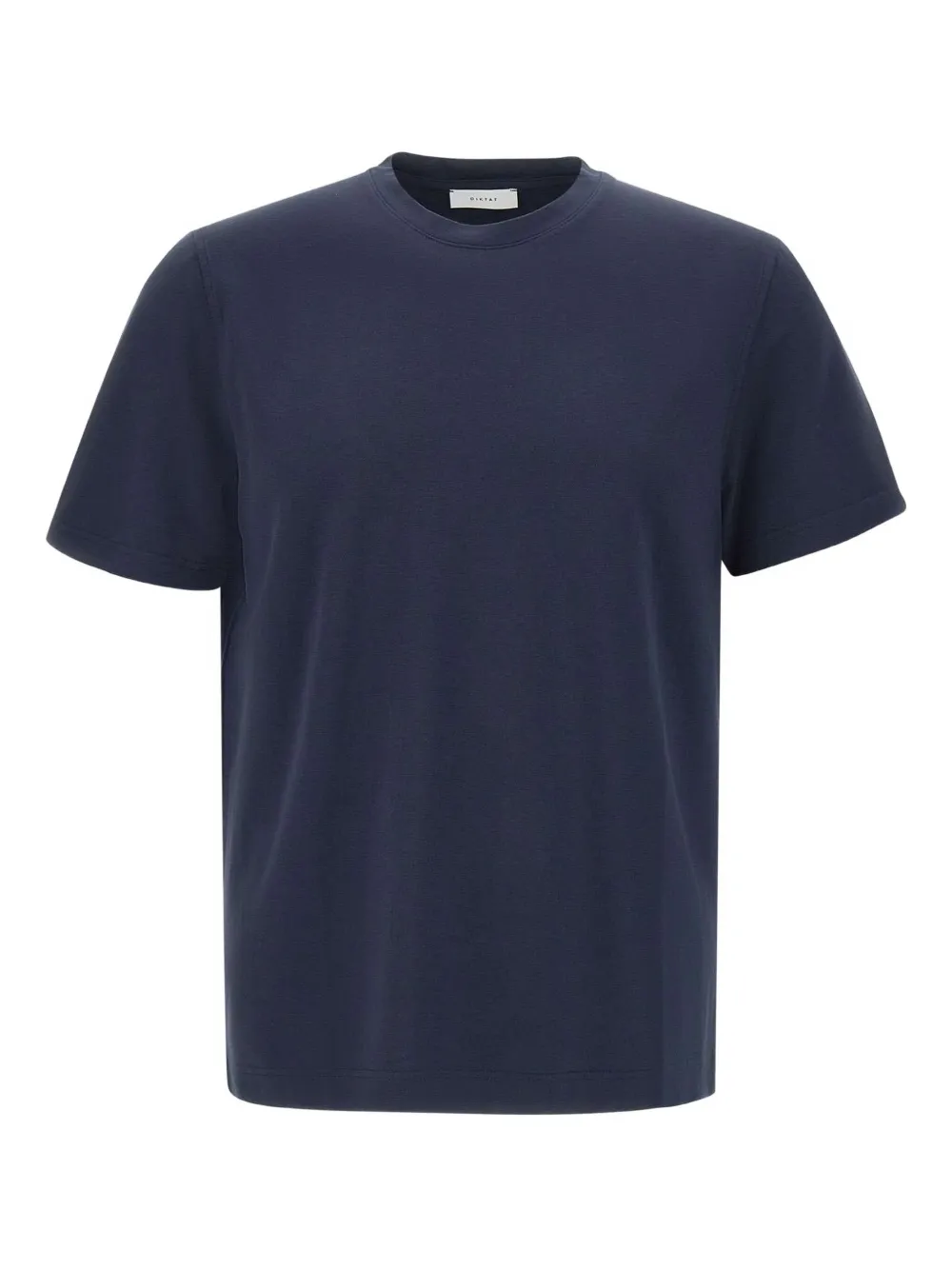 DIKTAT side-slit crew-neck t-shirt | Blue | Image 1