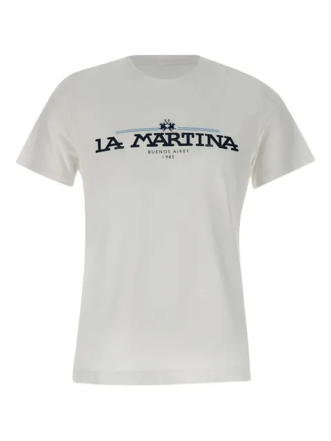 La Martina logo-print T-shirt