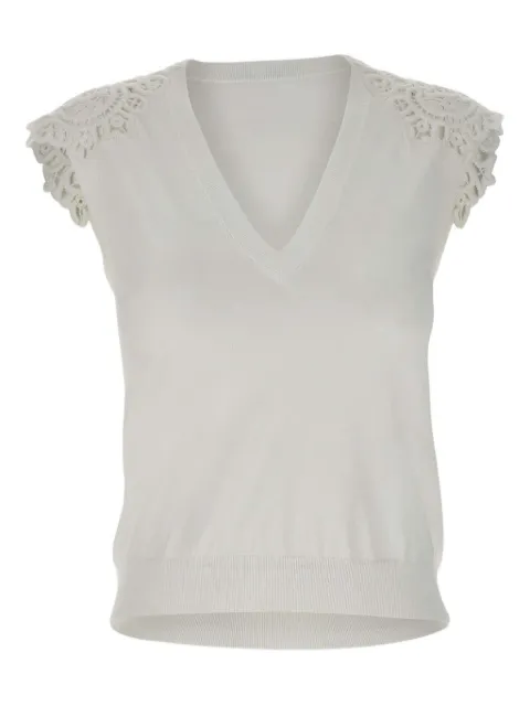 kaos V-neck top