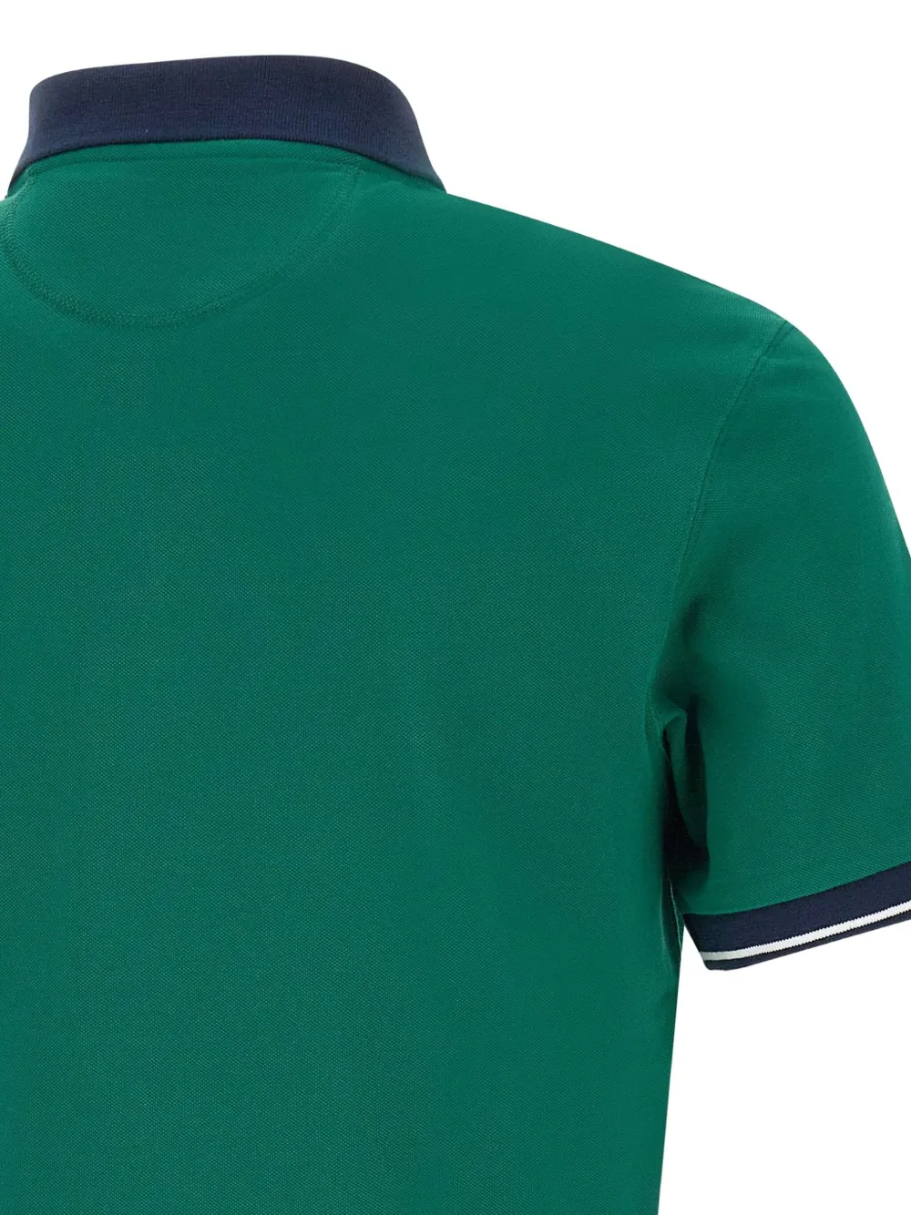 La Martina Poloshirt met geborduurd logo Groen