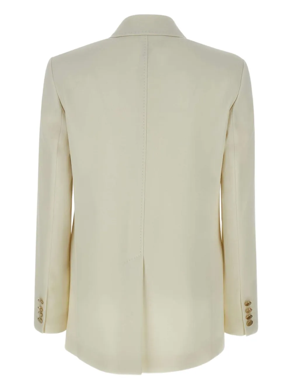 Max Mara Blazer met dubbele rij knopen Beige
