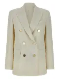 Max Mara peaked-lapel double-breasted blazer - Neutrals