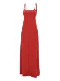 Max Mara Dede bow-embellished cut-out dress - Red
