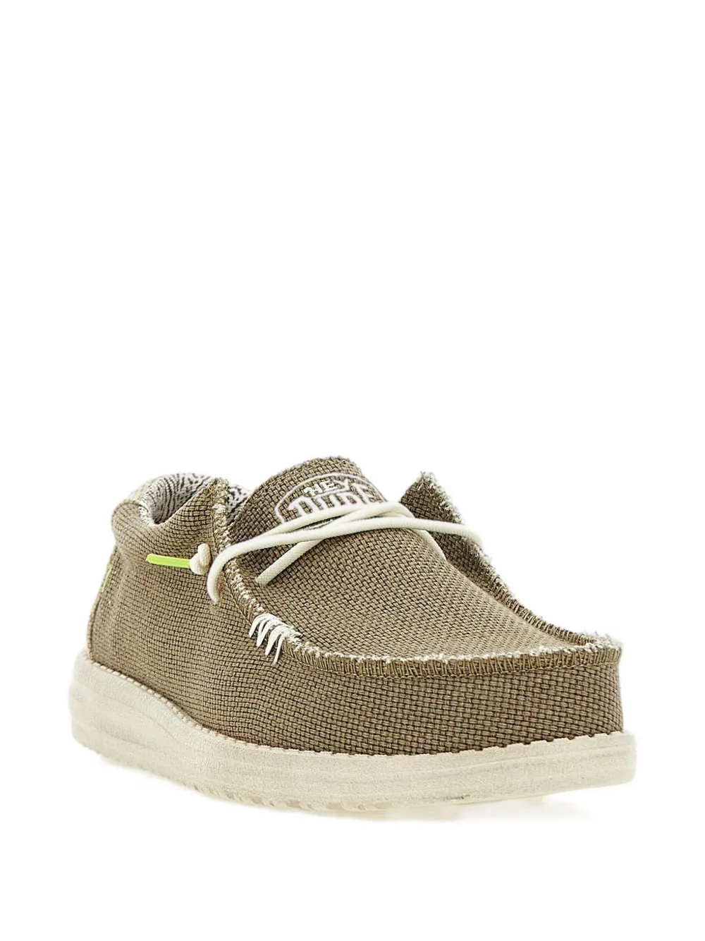 Hey Dude Veterschoenen met ronde neus Grijs