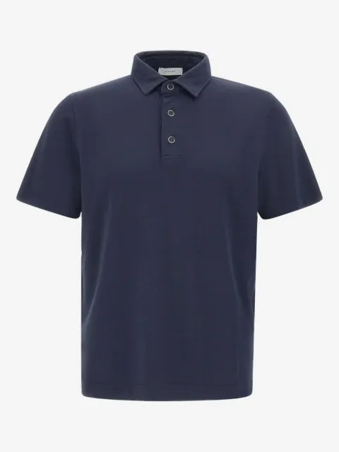 DIKTAT short-sleeve button polo shirt