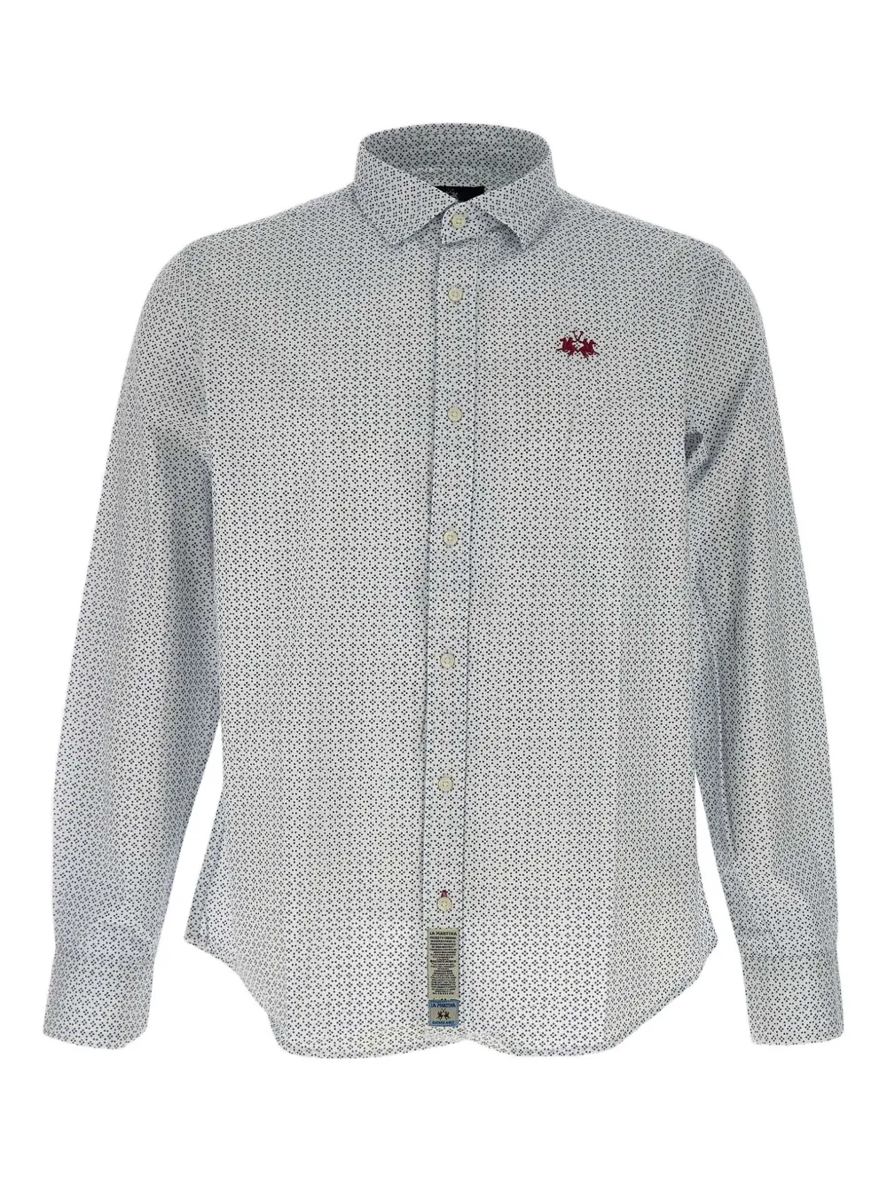 La Martina graphic-print cotton shirt | azul | Image 1