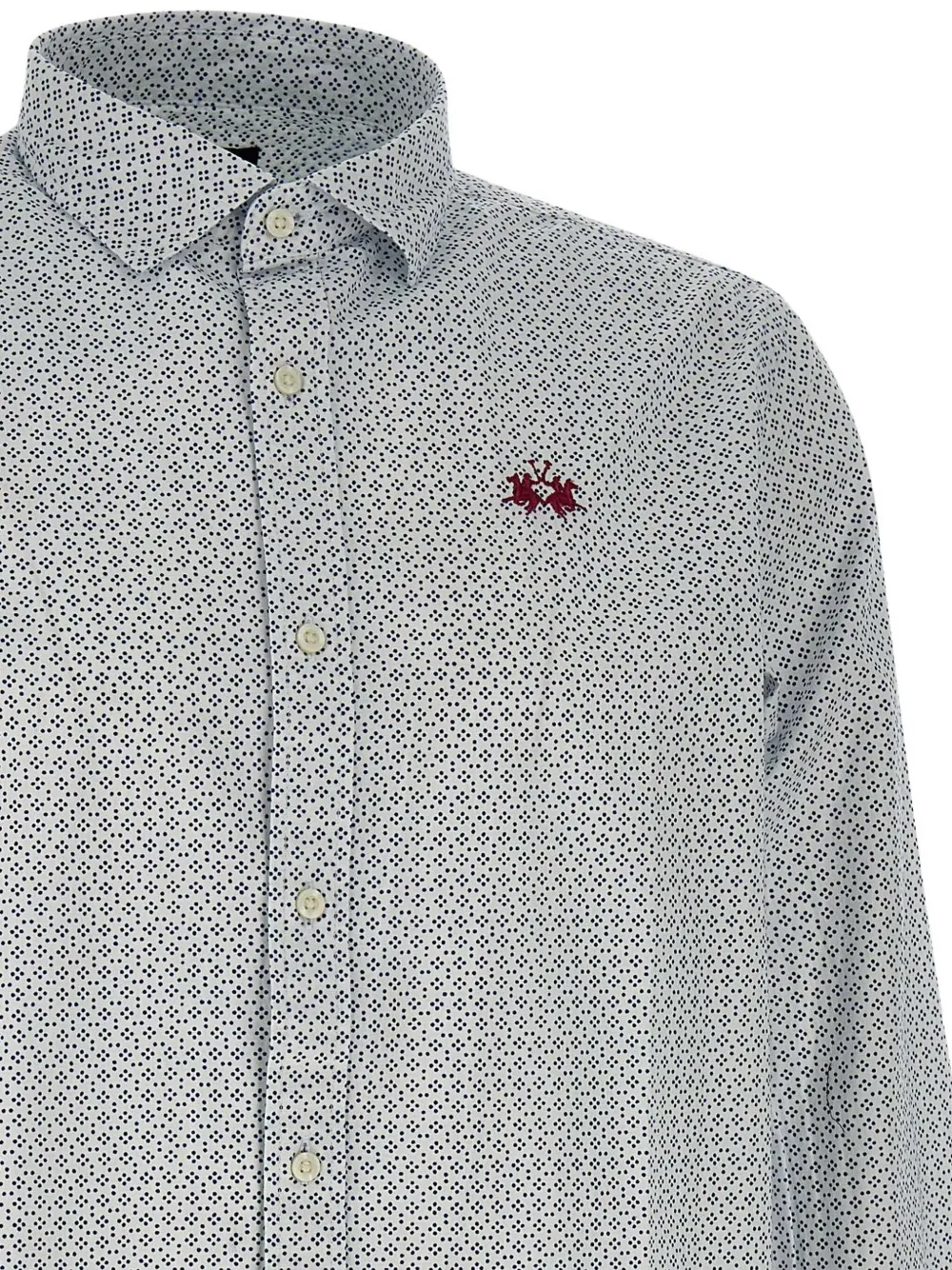 La Martina Overhemd met print Blauw