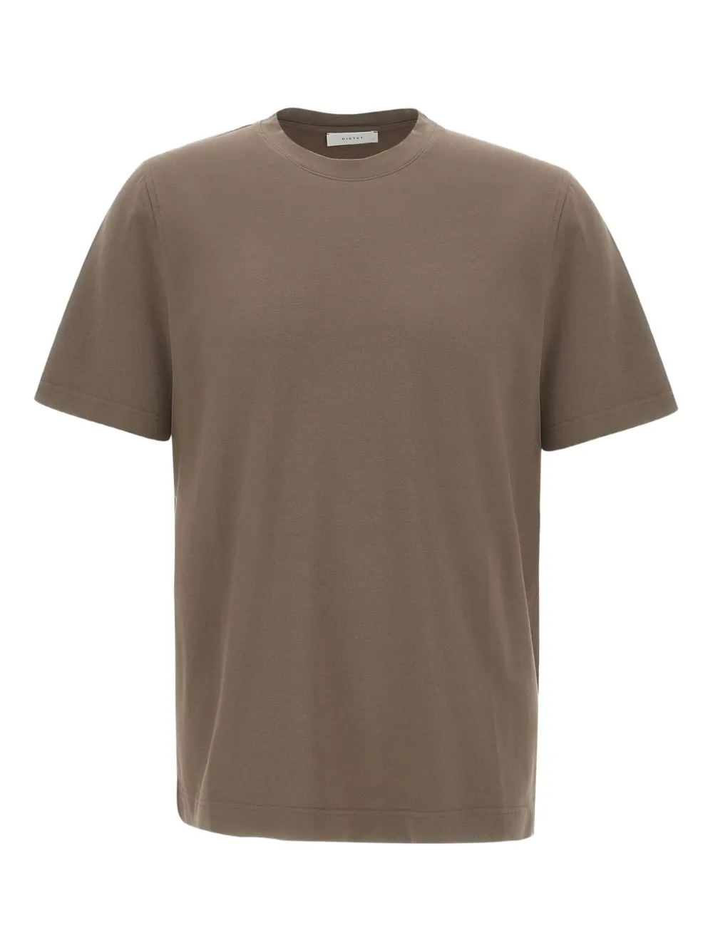 DIKTAT short-sleeve crew-neck t-shirt | Brown | Image 1