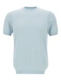 DIKTAT short-sleeve sweater - Blue