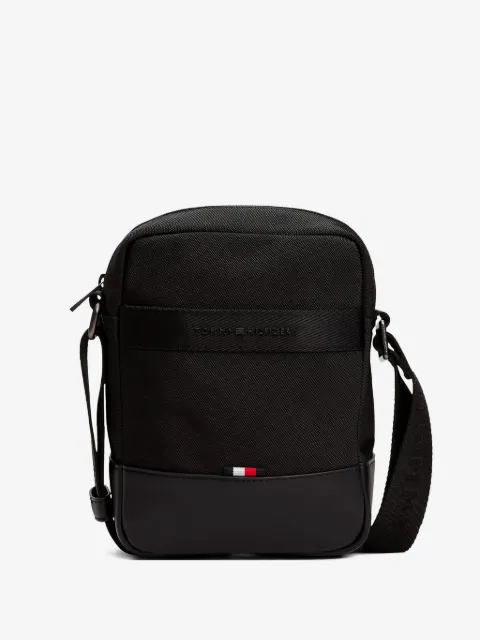 Tommy Hilfiger bolsa de hombro con placa del logo