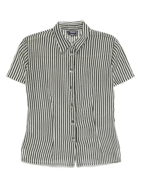 Versace Pre-Owned 2000s striped shirt