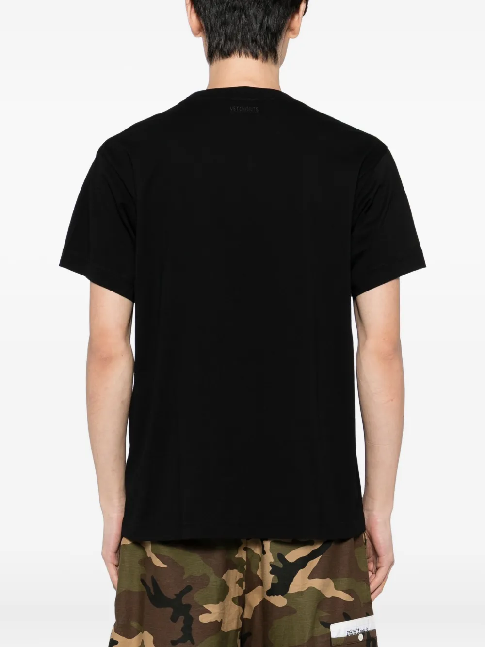 VETEMENTS graphic-printed T-shirt Zwart